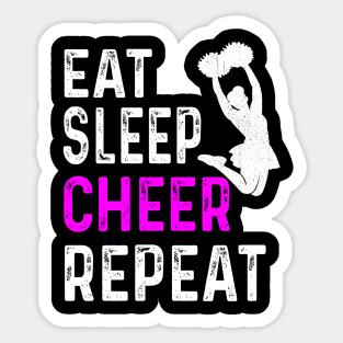 Cheerleading Sticker